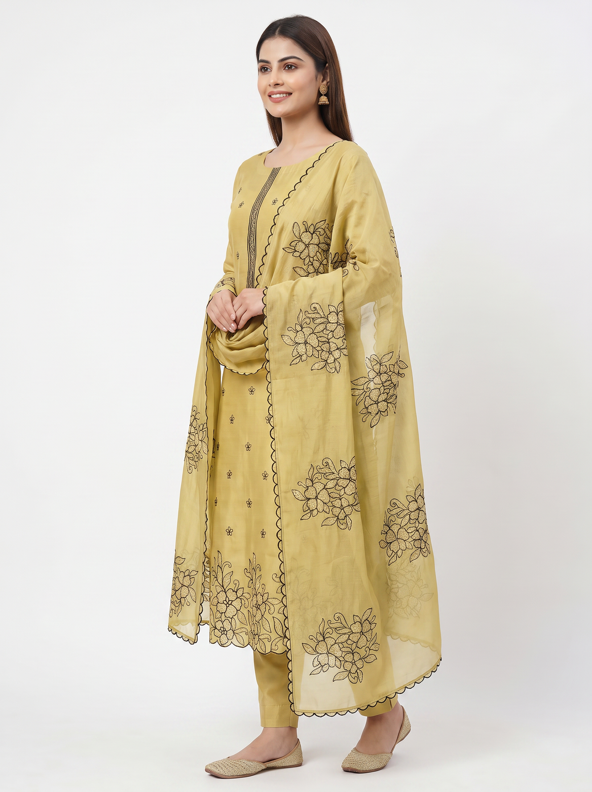 Maheshwari Silk Suit Material