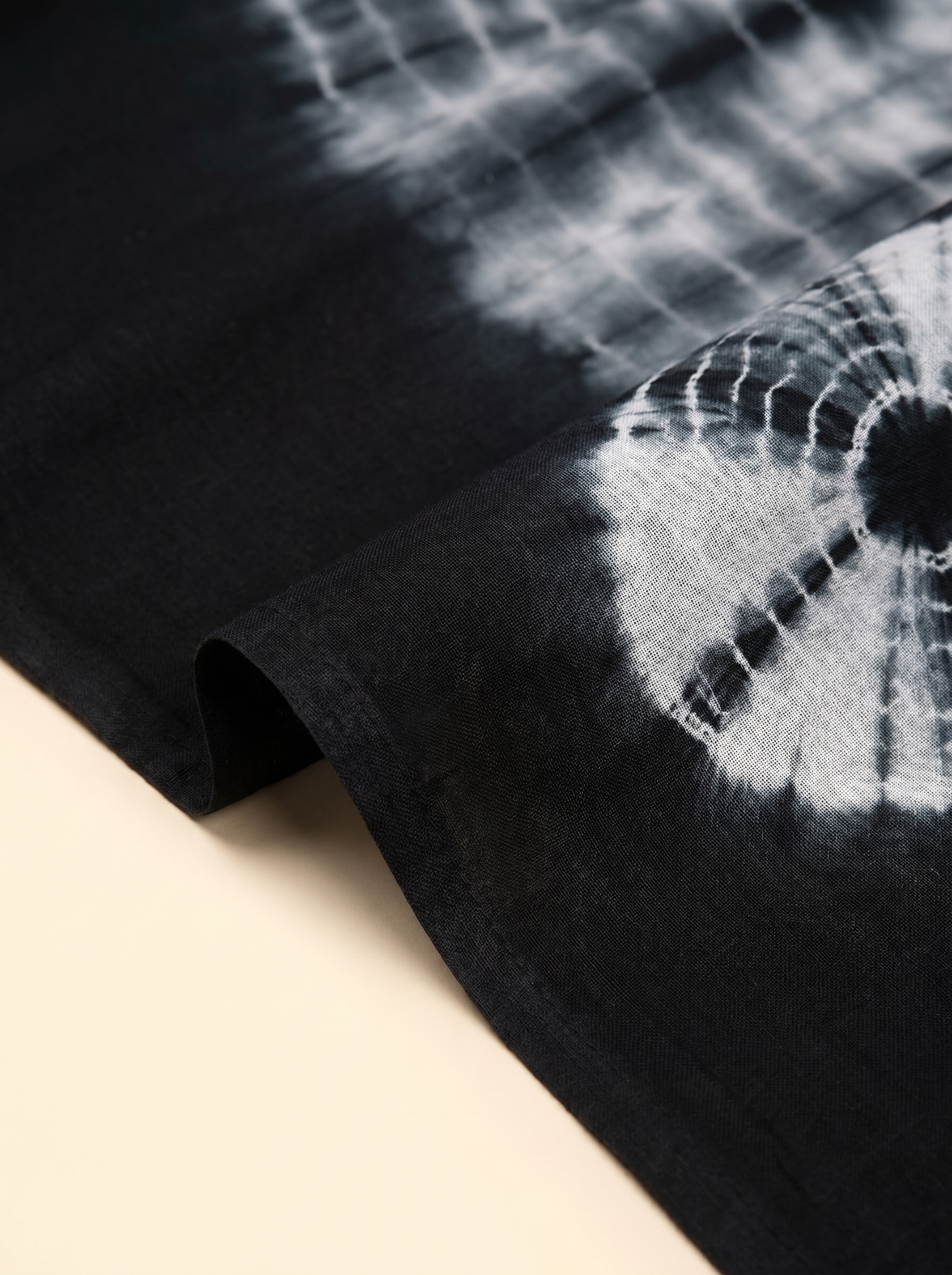 Pure Mulmul Cotton Saree | Charcoal Grey + Black + Grey Handblock Print | Summer & Office Wear | With Blouse image 5